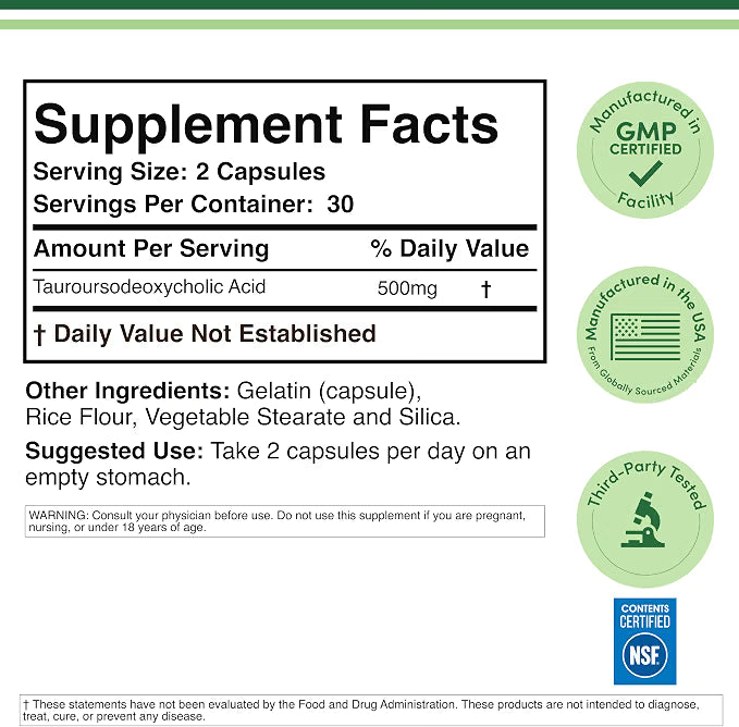 TUDCA Liver Support Complex